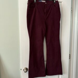 Higher high-rise flair pants